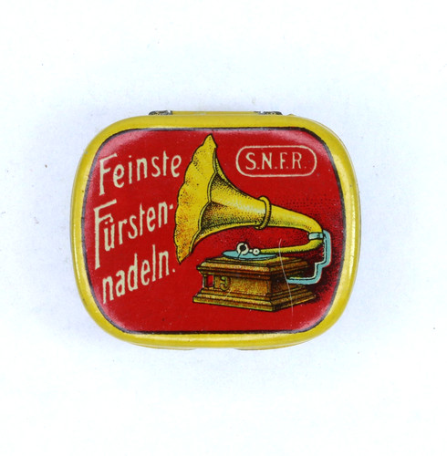 Nadeldose trichtergrammophon - nadeldose, "trichtergrammophon"