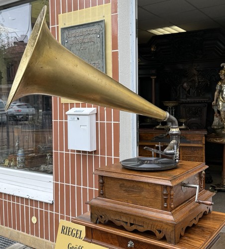 Jugendstil grammophon mit - jugendstil,