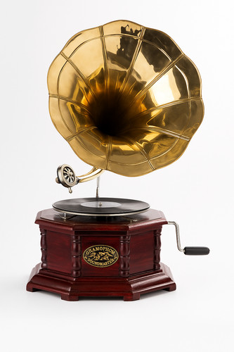 Nostalgisches grammophon - grammophon, im