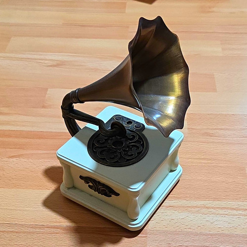 Miniatur grammophon mit - miniatur,