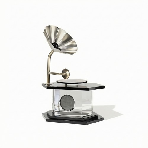 Dekoratives grammophon mit - dekoratives,
